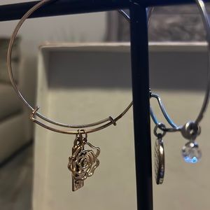 Two charm bracelets